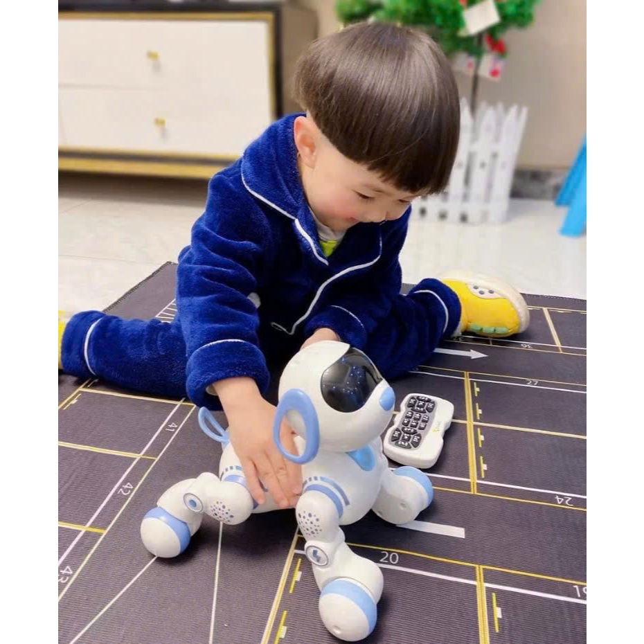 Đồ chơi robot chú chó MAX đáng yêu điều khiển từ xa VECTO VT6601