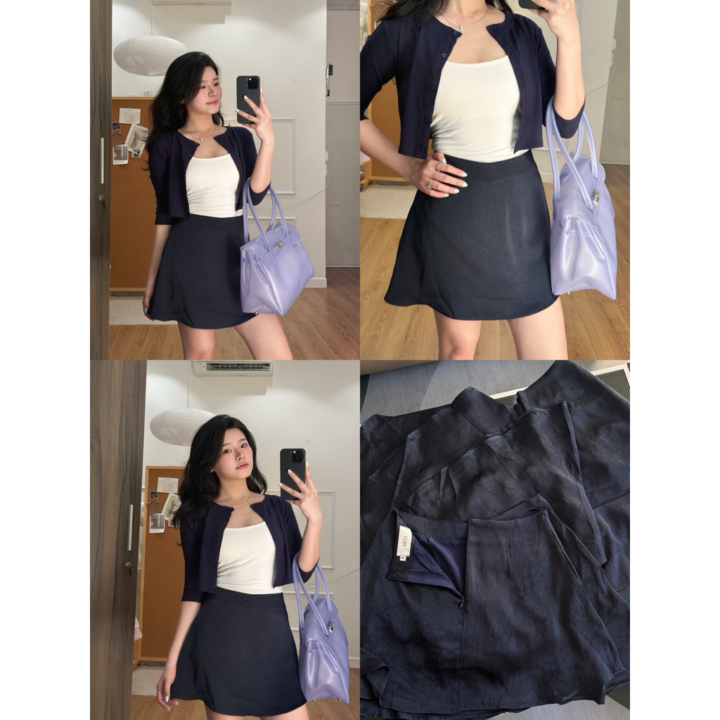 Chân Váy Lụa Poppop Skirt Dáng Ngắn Xoè Nhẹ | HÈO