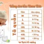 Combo 100 miếng tã bỉm Hanakiss chống hăm cho bé,đủ size từ 4kg đến 30kg