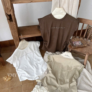 VMY Studio - Áo thun pha cổ ren co dãn ôm body xinh xắn, áo tay lỡ ren in chữ trước ngực trẻ trung QCL1 nữ
