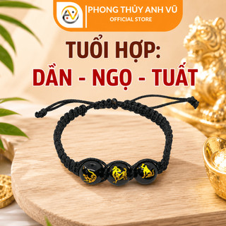 Vòng tết chỉ may mắn tam hợp dần ngọ tuất - Bảo hành 1 năm - 1 đổi 1 trong 7 ngày