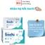 Khăn Lau Hạ Sốt Thảo Dược Sachi 0m+, 2y+ Thải Nhiệt Hạ Sốt Cho Trẻ Em Hộp 5gói x 5 Khăn/Gói.