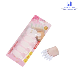 Kẹp Ủ Tháo Gel Nail Cao Cấp - Bộ 5 Kẹp Nhựa Bền Chắc Chuyên Dụng Cho Dân Làm Móng[ Bình An ]
