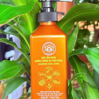 Sữa Tắm Nghệ Thảo Dược Hương Hồi Long 500ml OCOP - Làm Sạch Da, Dưỡng Ẩm, Hương Thơm Tự Nhiên