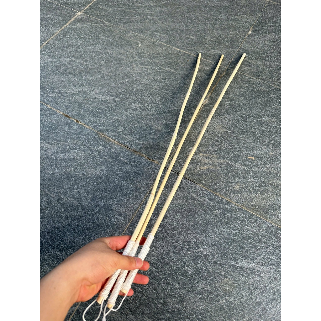 Set 2 Cây Mây Dẻo Dai Có Móc Treo Trang Trí Khu Vườn