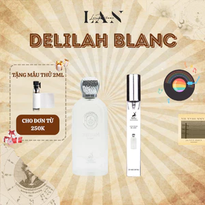 Nước Hoa Nữ Delilah Blanc LAN PERFUME, Nước Hoa Chiết Phong Cách Cuốn hút, Dễ chịu, Hấp dẫn