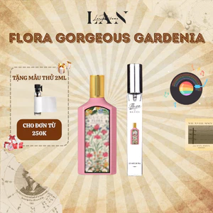Nước Hoa Chiết Flora Gardenia, Tinh Dầu Nước Hoa Nữ LAN PERFUME Phong Cách Gợi cảm, Mãnh liệt, Ngọt ngào