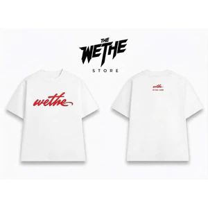 Áo Thun Oversize WETHE Basic Unisex Màu Đen/Xanh Navy/Kem/Nâu Socola