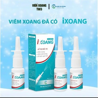 Xịt mũi iXOANG thảo dược dung tích 15ml hỗ trợ viêm xoang, viêm mũi dị ứng, thông mũi dễ thở