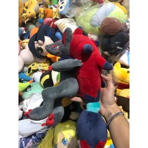 Gấu 2hand thú bông nhân vật Zoroark trong loạt phim Pokémon.