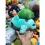 Gấu 2hand gấu bông Pokémon Bulbasaur có mắt thêu đỏ và thân màu xanh mint