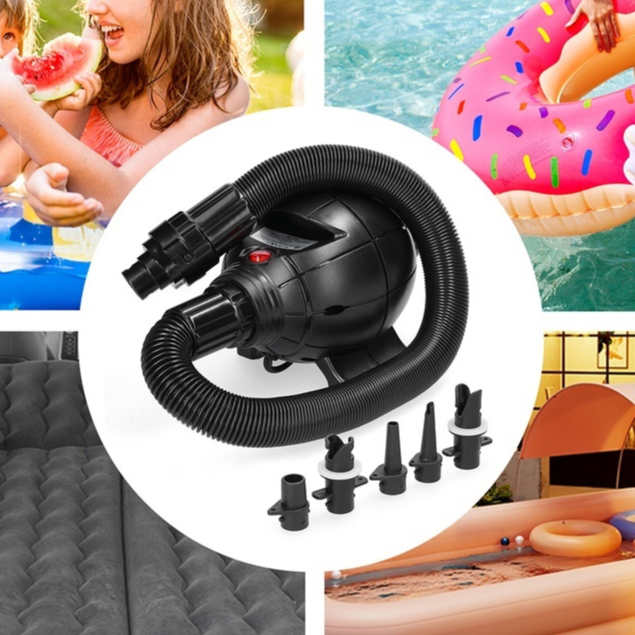 Máy bơm khí 1600w 1200w 600w 800w cho thuyền hơi, phao hơi, nệm hơi,đồ bơm hơi - bơm hút 2 chiều