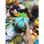 Gấu 2hand móc khóa thú bông Bulbasaur (ếch xanh kỳ diệu) từ Pokemon.
