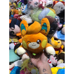 Gấu 2hand Thú nhồi bông nhân vật Pokémon Pawmi, có vẻ ngoài êm ái với khuôn mặt nháy mắt đặc trưng.