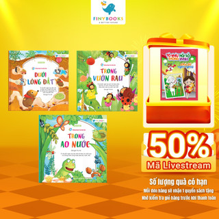 Sách Ehon - Truyện đọc cho bé: Bộ sách Những ngón tay bận rộn - Phân loại lẻ/combo - Finybooks