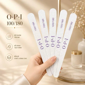 Dũa Móng OPI Mỏng 100/180 Cao Cấp – Dũa Nail Tạo Form Chuyên Nghiệp, Dũa Gel Móng Tay Móng Chân Chuẩn Salon ND6