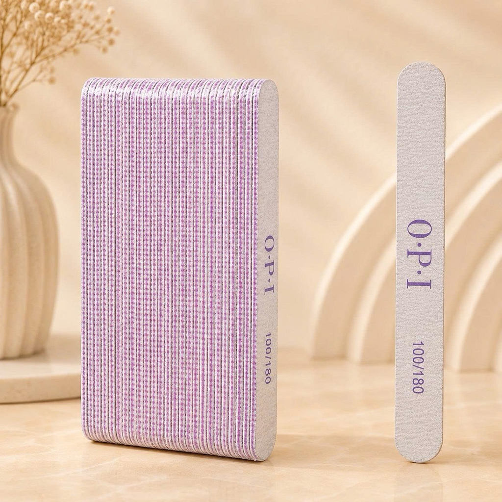 Dũa Móng OPI Mỏng 100/180 Cao Cấp – Dũa Nail Tạo Form Chuyên Nghiệp, Dũa Gel Móng Tay Móng Chân Chuẩn Salon ND6