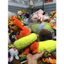 Gấu 2hand thú nhồi bông nhân vật Flareon trong loạt phim Pokémon, có lông màu cam và cổ màu vàng đặc trưng.