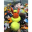 Gấu 2hand thú nhồi bông nhân vật Flareon trong loạt phim Pokémon, có lông màu cam và cổ màu vàng đặc trưng.