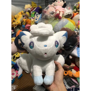 Gấu 2hand Thú bông Pokemon Vulpix dạng Alola màu trắng.