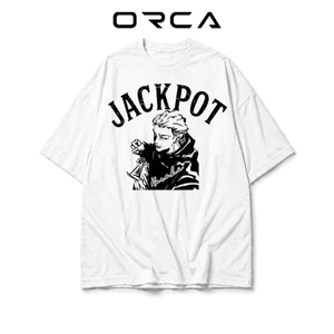 Áo thun Orca in hình Kinji Hakari Jujutsu Kaisen - Vải Cotton cao cấp - ORCA667