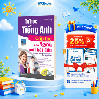 Sách - Tự Học Tiếng Anh Cấp Tốc Cho Người Mới Bắt Đầu - Kèm App Học Online