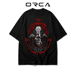 Áo thun Orca in hình Sukuna Ryomen Jujutsu Kaisen - Vải Cotton cao cấp - ORCA676