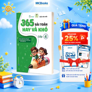 Sách - 365 Bài Toán Hay Và Khó Lớp 4