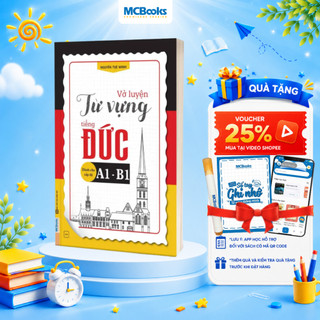Sách - Vở luyện từ vựng tiếng Đức dành cho cấp độ A1 - B1