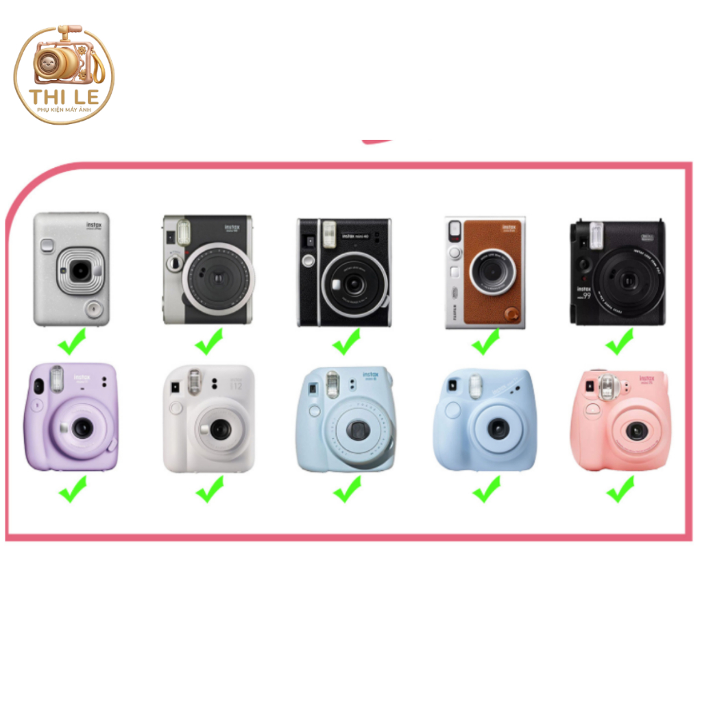 [SẴN] Hộp/túi đựng dung tích lớn, chống sốc và chịu áp lực dành cho máy ảnh Fujifilm Instant Camera Mini 12/ Mini EVO