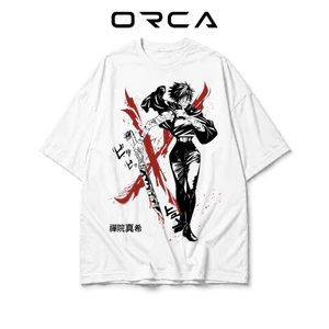 Áo thun Orca in hình Maki Zenin Jujutsu Kaisen - Vải Cotton cao cấp - ORCA685