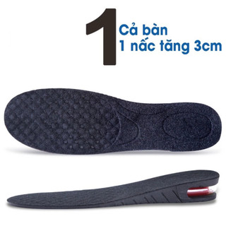 Cặp Lót Giày Tăng Chiều Cao Cao Su Non Đệm Khí Cả Bàn 4 Nấc Êm Chân Thoáng Khí | GigaMax Home