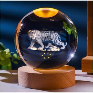 🔥(TẶNG CỦ SẠC) Quả cầu pha lê PHÁT SÁNG 12 CON GIÁP Cung hoàng đạo làm quà tặng sinh nhật , quà lưu niệm 346991