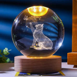 🔥(TẶNG CỦ SẠC) Quả cầu pha lê PHÁT SÁNG 12 CON GIÁP Cung hoàng đạo làm quà tặng sinh nhật , quà lưu niệm 346991