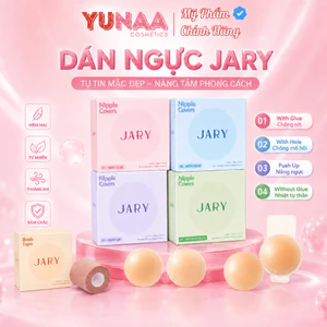 Miếng Dán Ngực Silicone JARY Nipple Covers - Chống Rớt, Chống Mồ Hôi, Nâng Ngực