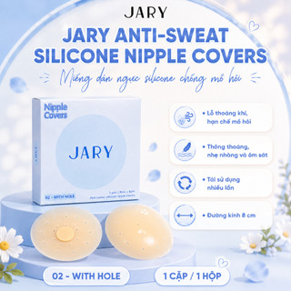 [Y400] [CHE TÊN] Miếng Dán Ngực Silicone JARY Nipple Covers - Chống Rớt, Chống Mồ Hôi, Nâng Ngực