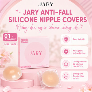 [Y400] [CHE TÊN] Miếng Dán Ngực Silicone JARY Nipple Covers - Chống Rớt, Chống Mồ Hôi, Nâng Ngực