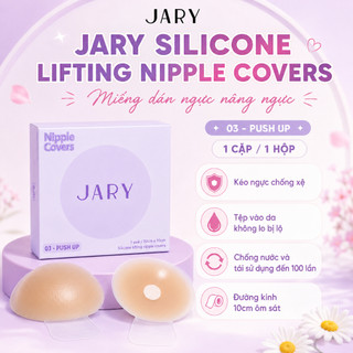 [Y400] [CHE TÊN] Miếng Dán Ngực Silicone JARY Nipple Covers - Chống Rớt, Chống Mồ Hôi, Nâng Ngực