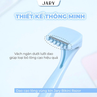 [Y401] [CHE TÊN] Dao cạo lông vùng kín Jary Bikini Razor - Set 2 cái