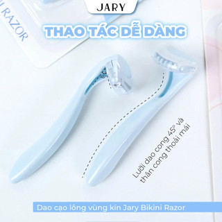 [Y401] [CHE TÊN] Dao cạo lông vùng kín Jary Bikini Razor - Set 2 cái