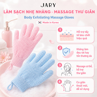 [Y402] Găng Tay Tẩy Tế Bào Chết Da JARY Body Exfoliating Massage Gloves - Sạch, Mềm Da