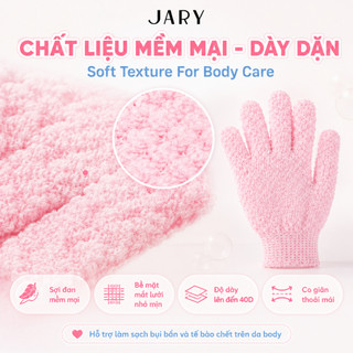 [Y402] Găng Tay Tẩy Tế Bào Chết Da JARY Body Exfoliating Massage Gloves - Sạch, Mềm Da