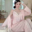 Set Đồ Ngủ Lụa Satin 4 Món