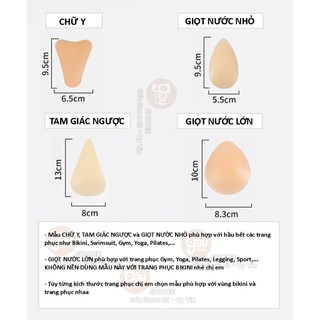 Miếng Dán Silicon Che Rãnh Vùng Kín Siêu Mềm Mại Thoải Mái, Chống Lộ Hàng Khi Mặc Bikini, Legging, Gym An Toàn Cho Da