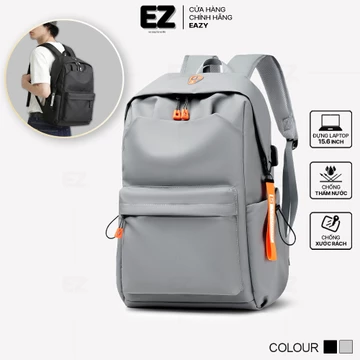 Women's Minimalist Backpack – Fits Laptop, Water-Resistant, for School · BLU05