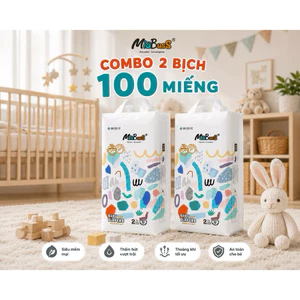 Combo 2 Bịch 100 Miếng Tã/ Bỉm Quần đủ size M đến 4XL cho bé yêu