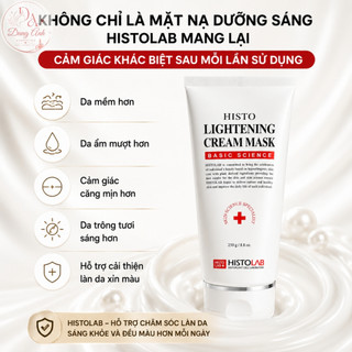 Mặt Nạ Kem Histolab Lightening Cream Mask 250g Dưỡng Ẩm Dưỡng Sáng Da