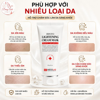 Mặt Nạ Kem Histolab Lightening Cream Mask 250g Dưỡng Ẩm Dưỡng Sáng Da