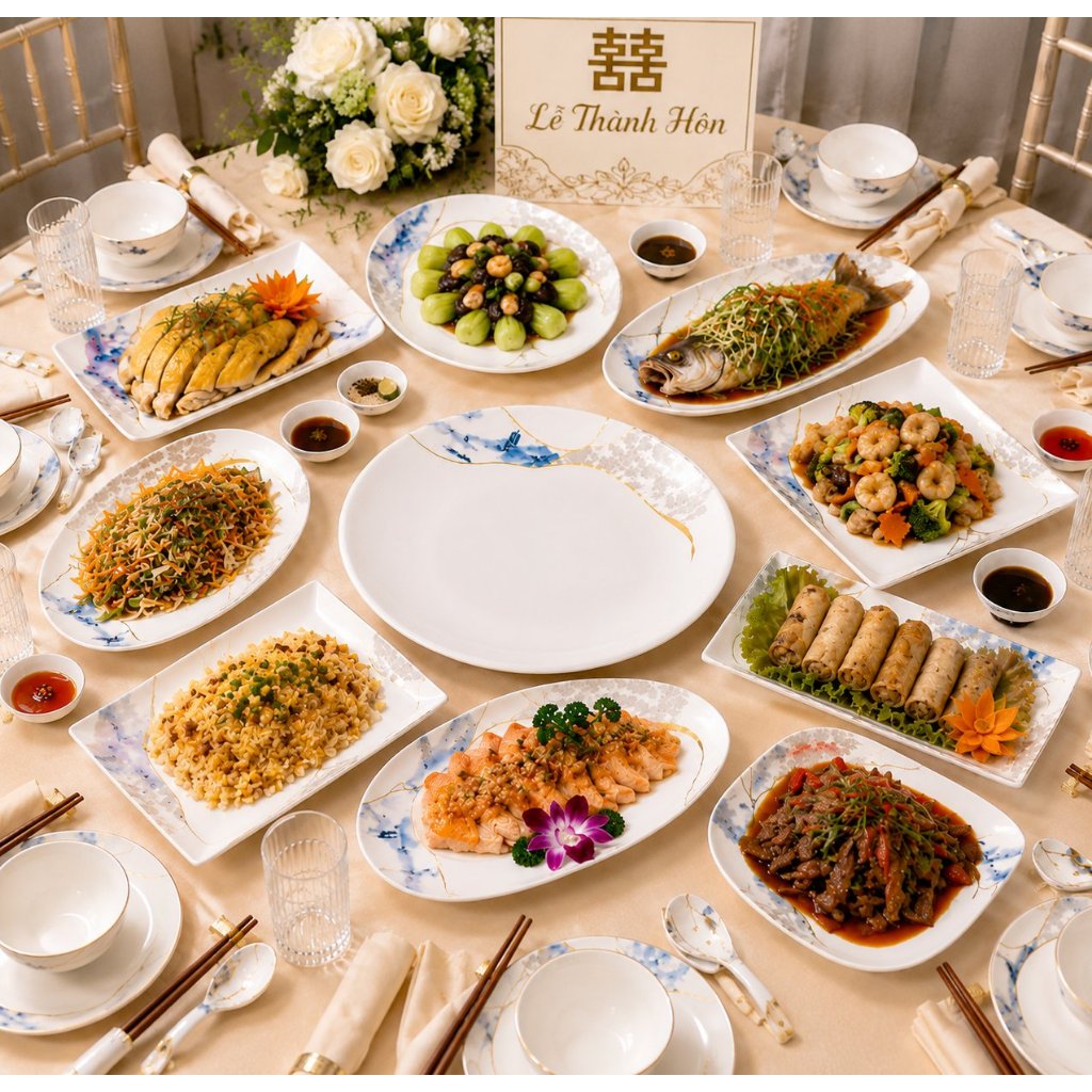 Bát Canh 514  Melamine A8 Tuyết Vân Ngọc Lam – Phong Cách Tân Trung Hoa Sang Trọng