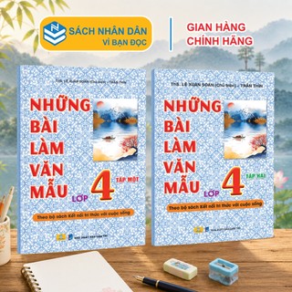 Sách - Những Bài Làm Văn Mẫu Lớp 4 - Biên soạn theo chương trình mới - Kết Nối Tri Thức - ndbooks